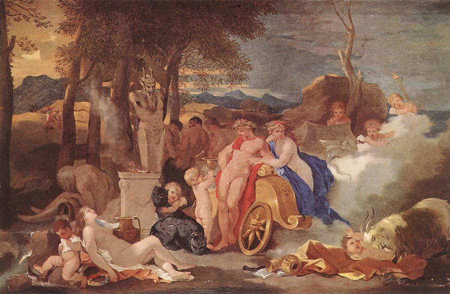 Bourdon, Sebastien Bacchus and Ceres with Nymphs and Satyrs